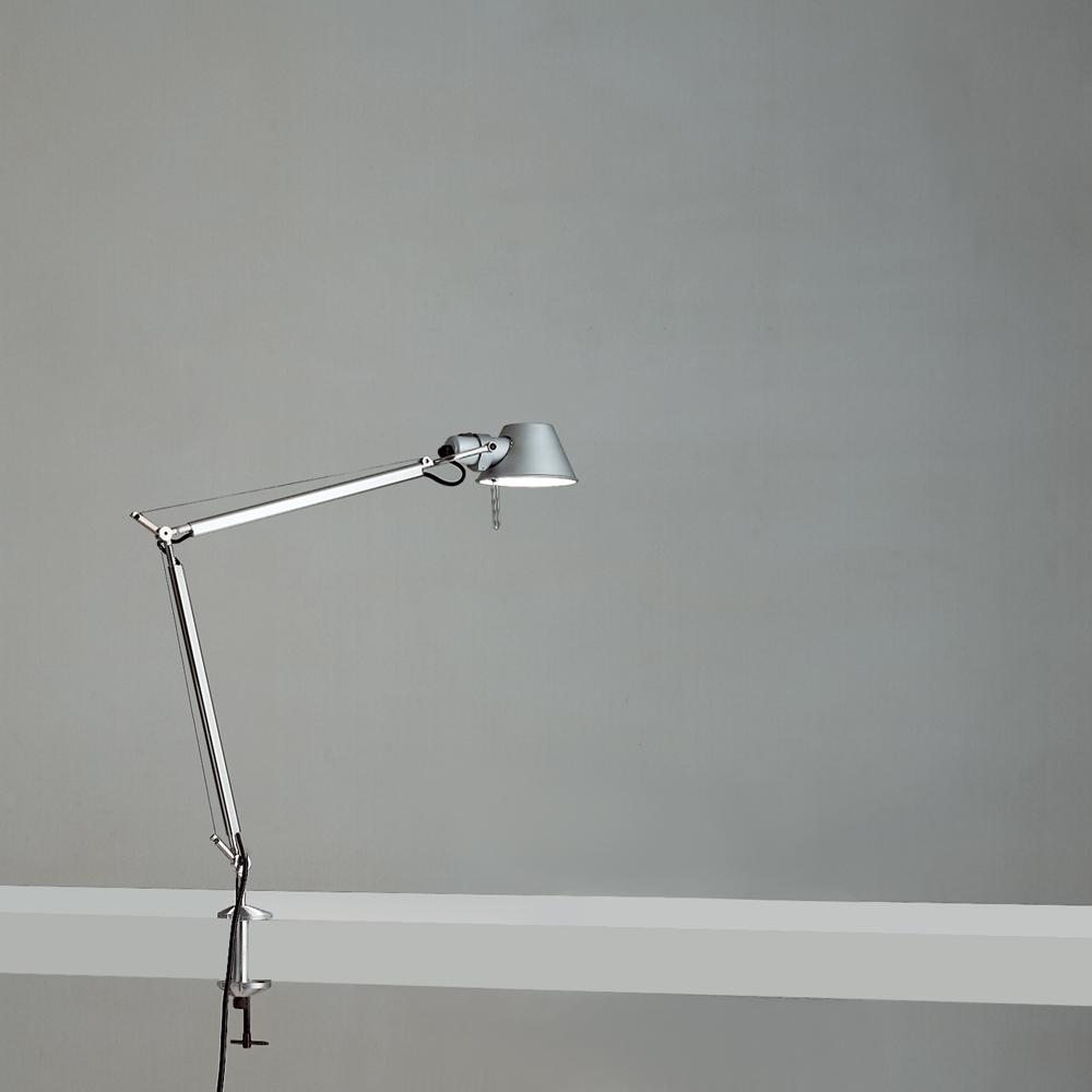 TOLOMEO MIDI LED 9W 30K MP-MV ALUM W/CLAMP