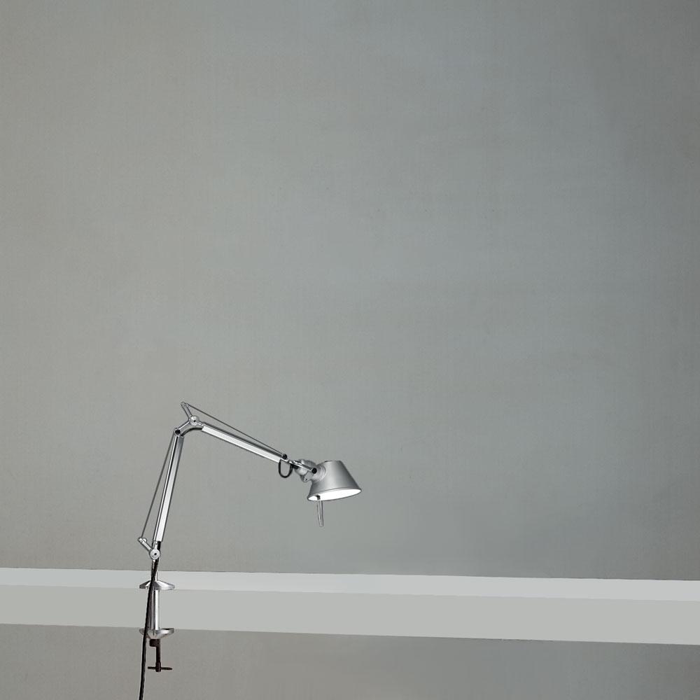 TOLOMEO MICRO LED 8W 30K MP-MV ALU W/CLAMP