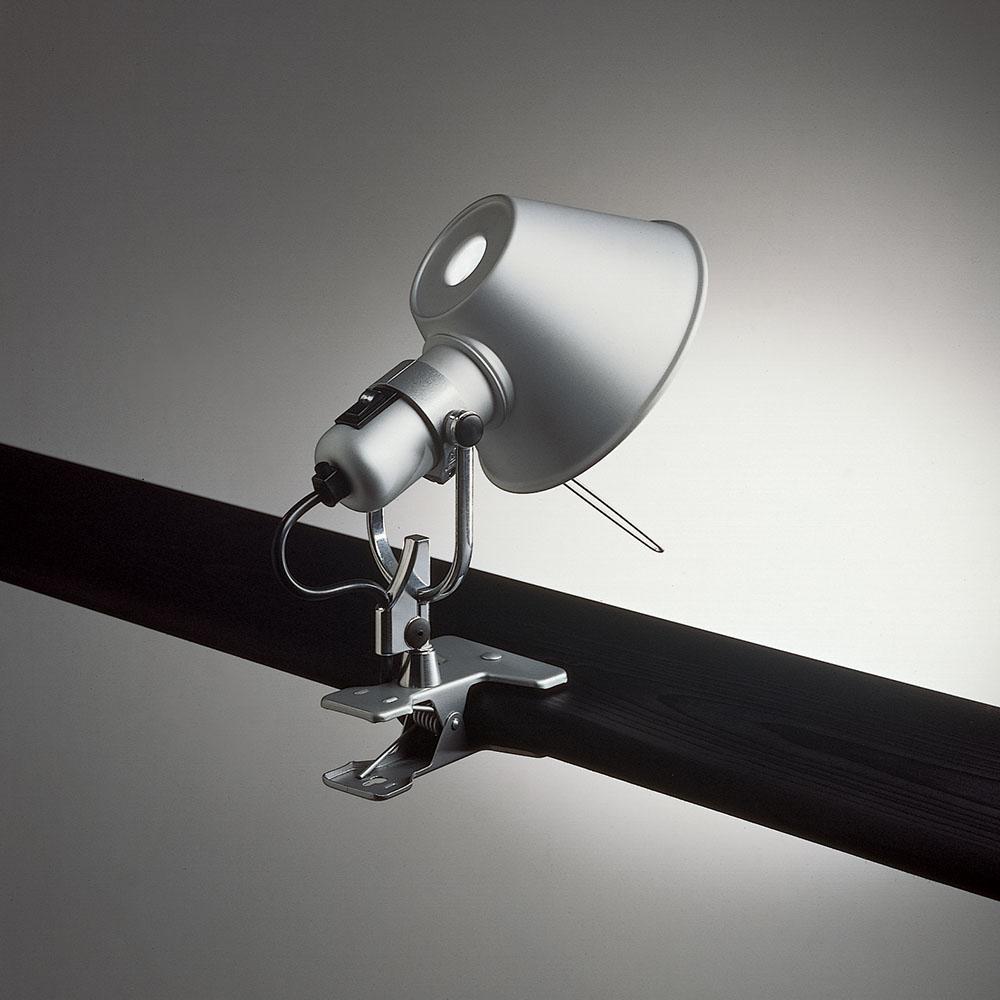 TOLOMEO CLIP SPOT INC 100W E26 ALUM