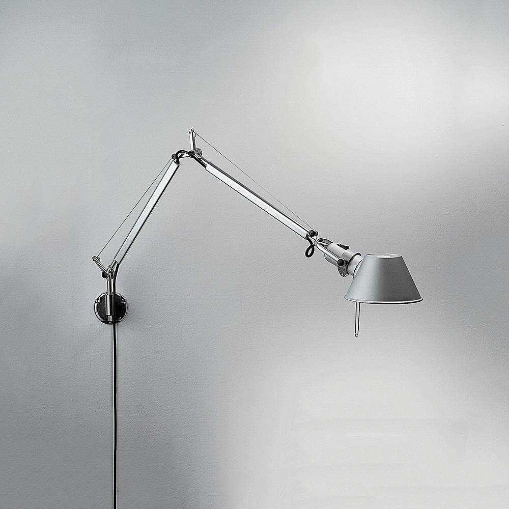 TOLOMEO MINI INC 100W E26 ALUM W/"S" BRACKET