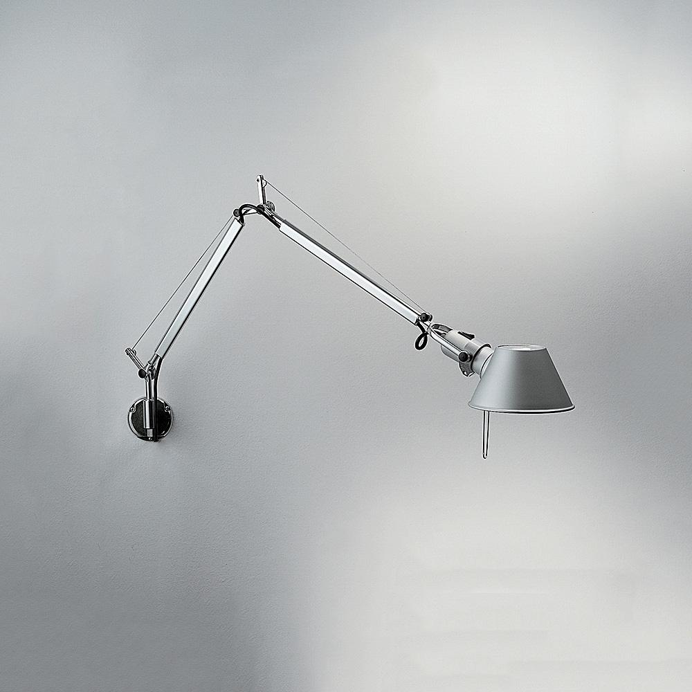 TOLOMEO MINI INC 100W E26 ALU W/"J" BRACKET(ALU)