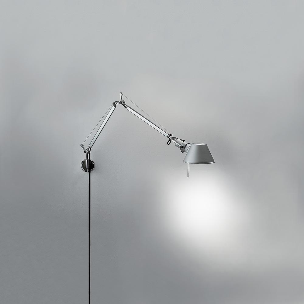 TOLOMEO MICRO LED 8W 30K MP-MV ALUM W/"S" BRACKET