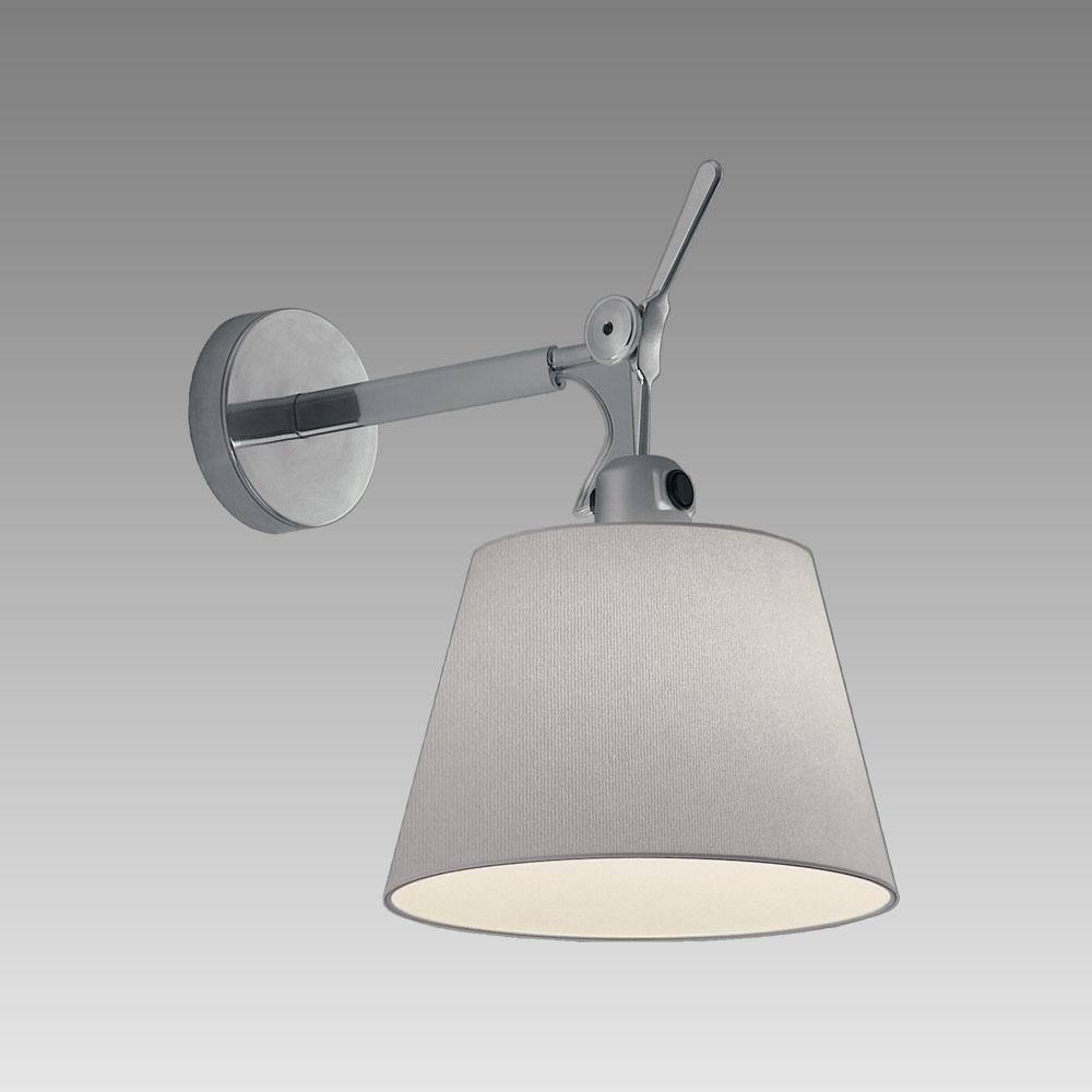 TOLOMEO 7 WALL FIBER SHADE INC 60W