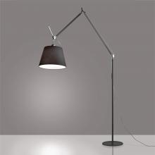 Artemide TLM0108 - TOLOMEO MEGA FLOOR W/17" DIFF BLACK FIBER INC 150W E26 BLACK