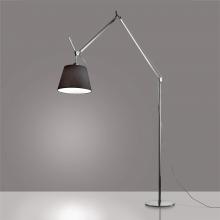 Artemide TLM0110 - TOLOMEO MEGA FLOOR W/14" DIFF BLACK FIBER INC 150W E26 ALUM