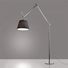 Artemide TLM0111 - TOLOMEO MEGA FLOOR W/17" DIFF BLACK FIBER INC 150W E26 ALUM