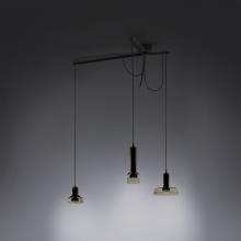 Artemide DDST01004168 - STAB LIGHT SUSP TRIPLE MAX 3X10W GU10 BROWN CLEAR