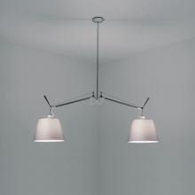 Artemide TOL1010 - TOLOMEO DBL. SHADE SUSP. W/10" DIFF. FIBER INC 2X100W