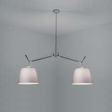 Artemide TOL1012 - TOLOMEO DBL. SHADE SUSP. W/12" DIFF. FIBER INC 2X150W