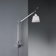 Artemide TLS1101 - TOLOMEO W/SHADE(FIBER) INC 75W E26 W/"S" BRACKET(ALU)