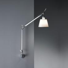 Artemide TLS1104 - TOLOMEO W/SHADE(PARCH) INC 75W E26 W/"J" BRACKET(ALU)