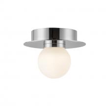 Kuzco Lighting Inc FM15506-CH-UNV - Elixir 6-in Chrome LED Flush Mount