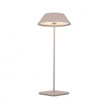 Kuzco Lighting Inc TL66714-MN - Pela 6-in Moonstone Gray LED Table Lamp