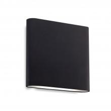 Kuzco Lighting Inc AT68006-BK - Slate 6-in Black LED All terior Wall