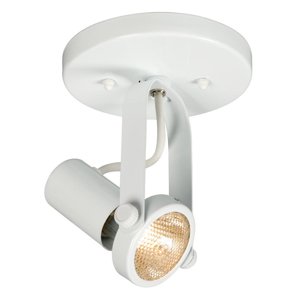 Single Halogen Monopoint - White