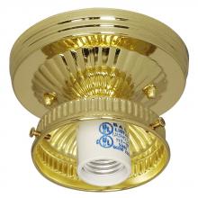 Galaxy Lighting H-615122PB - Ceiling Fixture Holder - Polished Brass