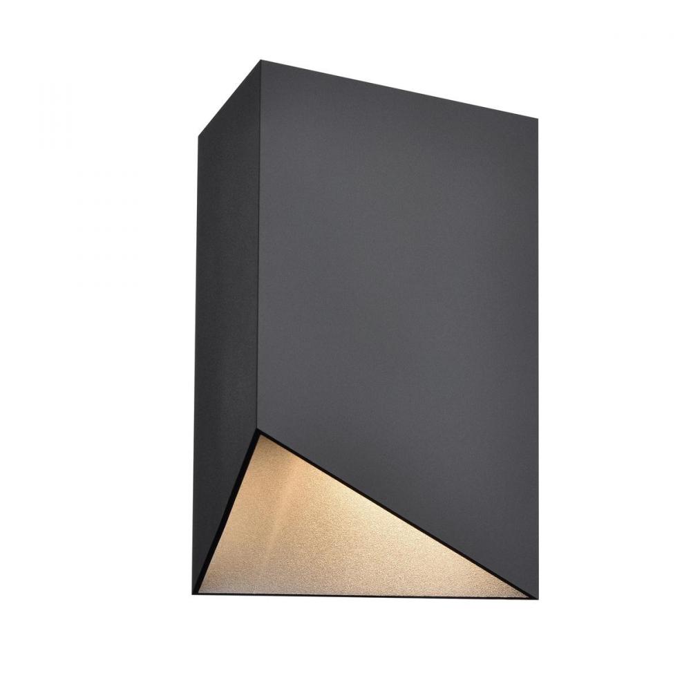 Brecon Outdoor Triangular 8.5 Inch Sconce