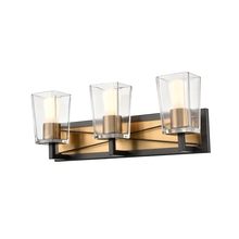 DVI DVP46943BR+GR-CL - Riverdale 3 Light Vanity