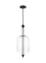 Visual Comfort & Co. Modern Collection SLPD31527CBZ - Cathedral Medium Pendant