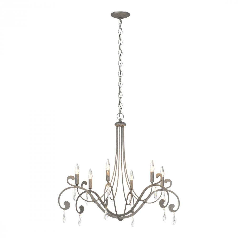 Stella 6 Arm Chandelier