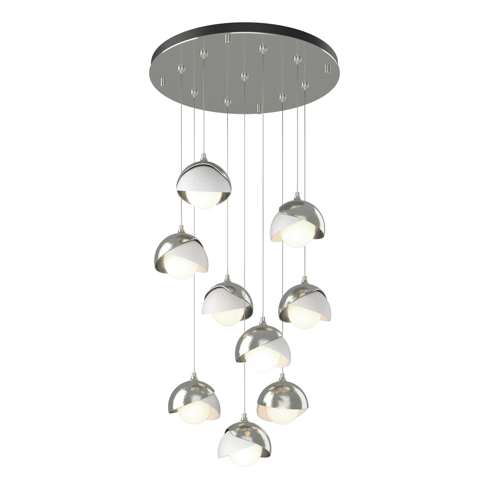 Brooklyn 9-Light Double Shade Pendant