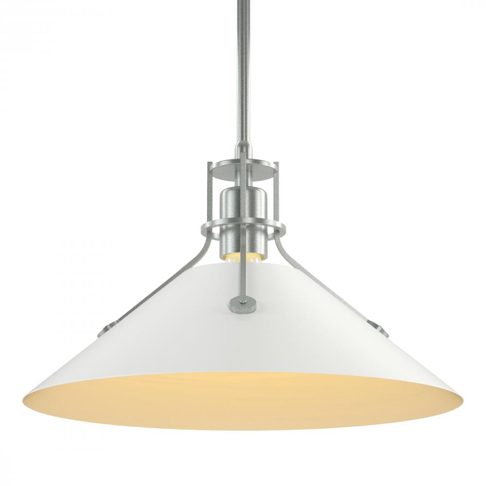 Henry Medium Steel Shade Pendant