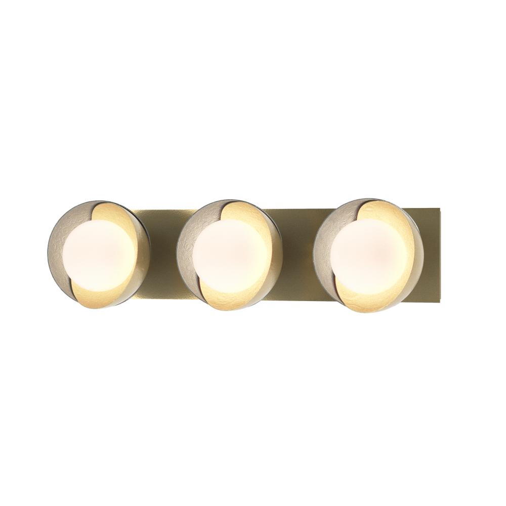 Brooklyn 3-Light Straight Double Shade Bath Sconce