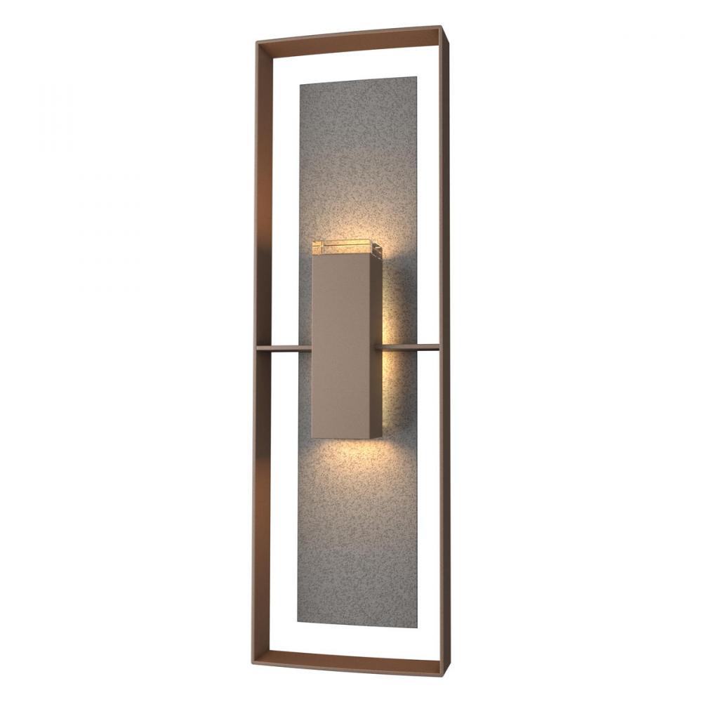 Shadow Box Tall Outdoor Sconce