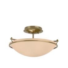 Hubbardton Forge - Canada 124302-SKT-86-SS0047 - Plain Small Semi-Flush