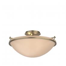 Hubbardton Forge - Canada 124304-SKT-84-SS0053 - Plain Large Semi-Flush