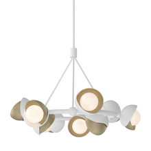 Hubbardton Forge - Canada 131068-SKT-MULT-02-84-GG0711 - Brooklyn 9-Light Double Shade Ring Pendant