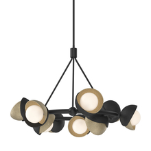 Hubbardton Forge - Canada 131068-SKT-MULT-10-84-GG0711 - Brooklyn 9-Light Double Shade Ring Pendant