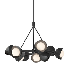 Hubbardton Forge - Canada 131068-SKT-MULT-10-89-GG0711 - Brooklyn 9-Light Double Shade Ring Pendant