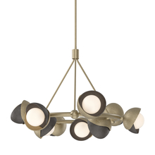 Hubbardton Forge - Canada 131068-SKT-MULT-84-14-GG0711 - Brooklyn 9-Light Double Shade Ring Pendant