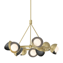 Hubbardton Forge - Canada 131068-SKT-MULT-86-89-GG0711 - Brooklyn 9-Light Double Shade Ring Pendant