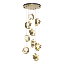 Hubbardton Forge - Canada 131099-SKT-STND-86-GG0711 - Riza 9-Light Pendant