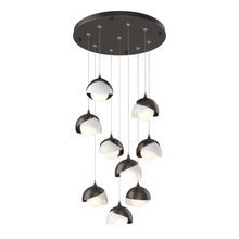 Hubbardton Forge - Canada 131105-SKT-STND-14-02-GG0711 - Brooklyn 9-Light Double Shade Pendant