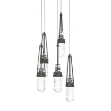 Hubbardton Forge - Canada 131120-SKT-LONG-20-YJ0434 - Link 5-Light Blown Glass Pendant