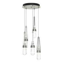  131120-SKT-STND-85-YJ0434 - Link 5-Light Blown Glass Pendant