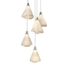 Hubbardton Forge - Canada 131122-SKT-LONG-85-SH1987 - Mobius 5-Light Pendant