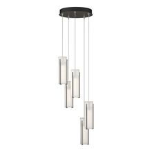 Hubbardton Forge - Canada 131124-SKT-STND-07-GG0065 - Exos Glass 5-Light Pendant