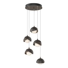 Hubbardton Forge - Canada 131125-SKT-STND-05-14-GG0711 - Brooklyn 5-Light Double Shade Pendant