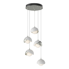 Hubbardton Forge - Canada 131125-SKT-STND-85-02-GG0711 - Brooklyn 5-Light Double Shade Pendant