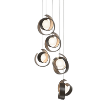 Hubbardton Forge - Canada 131129-SKT-LONG-05-GG0711 - Riza 5-Light Pendant