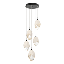 Hubbardton Forge - Canada 131138-SKT-LONG-10-WP0755 - Chrysalis 5-Light Large Crystal Pendant