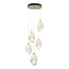 Hubbardton Forge - Canada 131138-SKT-STND-84-WP0755 - Chrysalis 5-Light Large Crystal Pendant