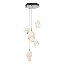 Hubbardton Forge - Canada 131139-SKT-LONG-82-WP0756 - Chrysalis 5-Light Mixed Crystal Pendant