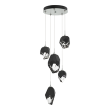 Hubbardton Forge - Canada 131139-SKT-STND-82-BP0756 - Chrysalis 5-Light Mixed Crystal Pendant