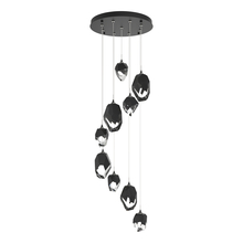 Hubbardton Forge - Canada 131142-SKT-LONG-10-BP0756 - Chrysalis 9-Light Mixed Crystal Pendant