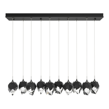 Hubbardton Forge - Canada 131143-SKT-LONG-10-BP0754 - Chrysalis 10-Light Small Crystal Pendant